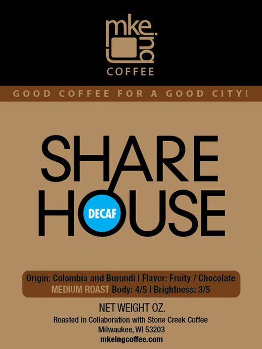 DECAF Sharehouse Medium Roast