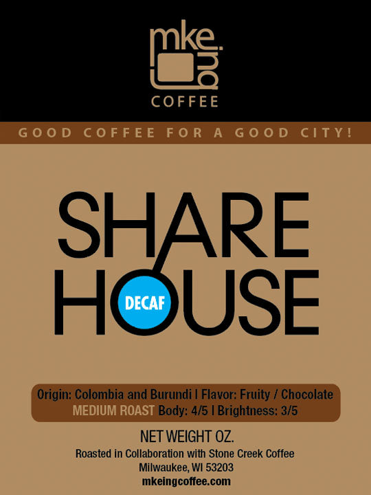 DECAF Sharehouse Medium Roast
