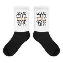 Black foot socks